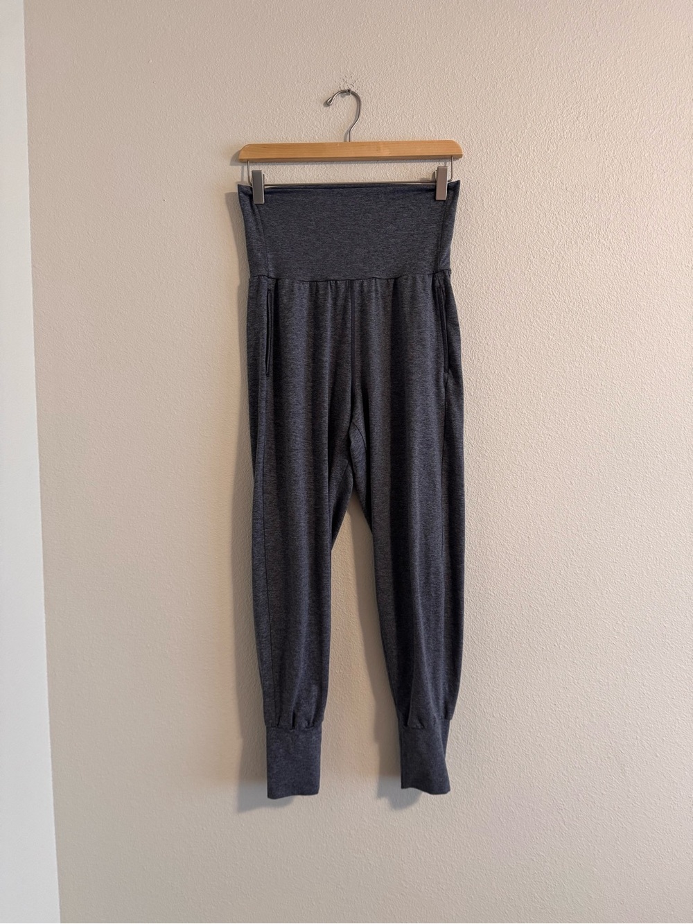 aerie Charcoal High-Waist Jogger Lounge Pants